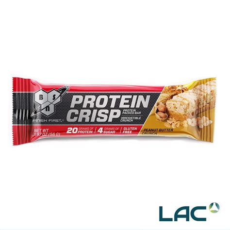 Bsn Protein Crisp Bar Peanut Butter Crunch 56g Consume Within August 2025 Shopee Philippines