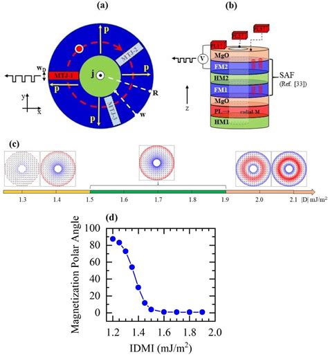 Figure From Skyrmions In Synthetic Antiferromagnet Nanorings For