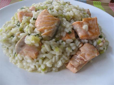 Elegante Sabroso Y Muy Fácil De Hacer ¡así Es El Risotto De Salmón Y En Te