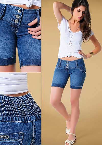 BERMUDAS JEANS FEMININAS Fotos Modelos Dicas