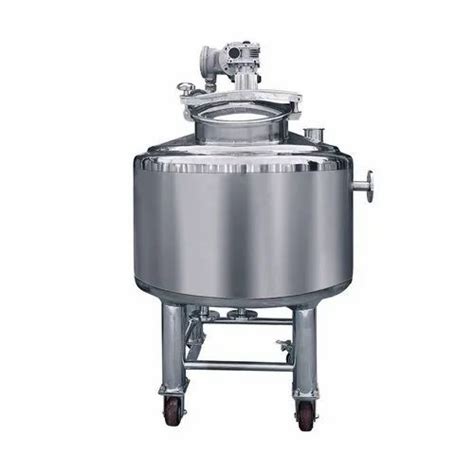 Automatic Stainless Steel Chemical Reactor Storage Capacity 800 L