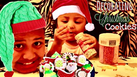 Decorating Christmas Cookies Vlogmas Youtube