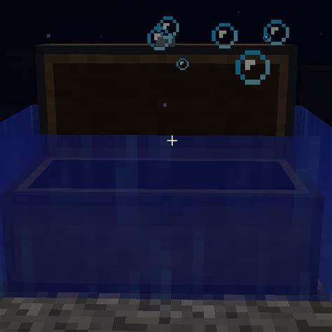 Underwater Chest Bubbles Mods Minecraft