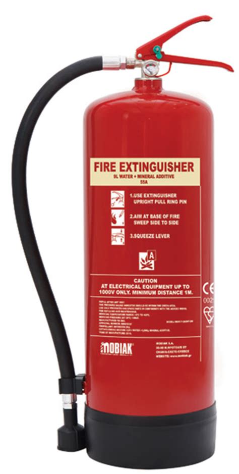 Fire Extinguisher 9lt Water Sw Bsi Kitemark ДЕНИ ФАЙЕР ООД