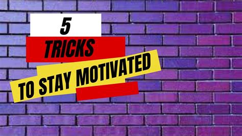 Stay Motivated Every Day With These 5 Effective Techniques Crushing Goals Like A Pro Rizz