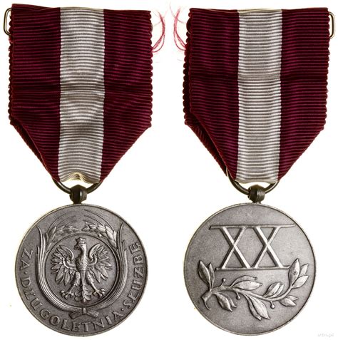 Srebrny Medal Za D Ugoletni S U B Xx Lat Od Orze Pa Stwowy