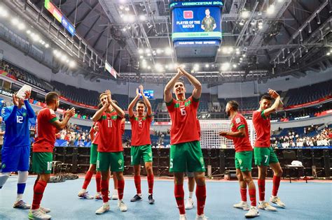 L Quipe Du Maroc Sort La T Te Tr S Haute De La Coupe Du Monde De