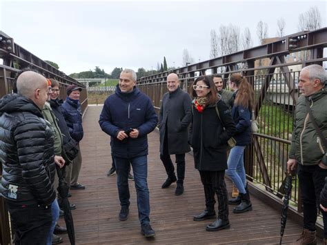 Inaugurato Il Nuovo Ponte Ciclo Pedonale Sul Deviatore Ausa