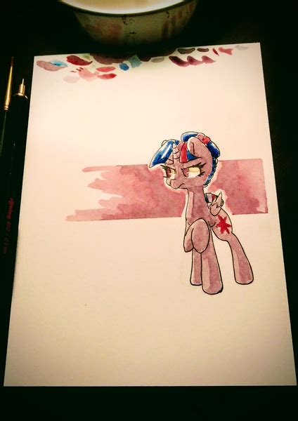 Safe Artist Bloodatius Derpibooru Import Twilight Sparkle