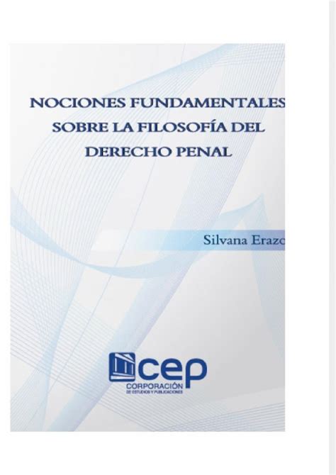 PDF Nociones Fundamentales Sobre La Filosofia Del Derecho Penal