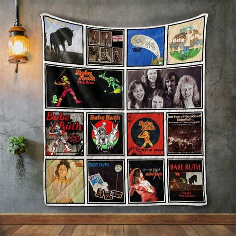 First Base Album Covers Quilt Blanket Dreamrooma