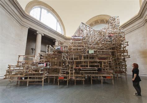 Art News Phyllida Barlow Unveiled Her Largest And Most Ambitious Work