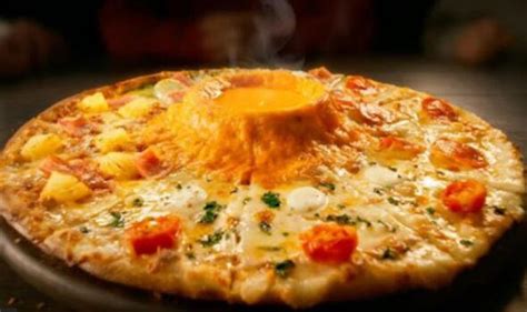 Dominos Releases Cheese Volcano Pizza With Melty Cheese Sauce Center