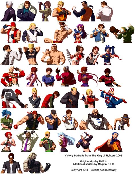 The Spriters Resource Full Sheet View The King Of Fighters 2002