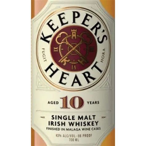 Keepers Heart Irish Whiskey 10yr 750ml Luekens Wine Spirits