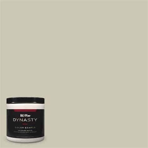 BEHR DYNASTY 8 Oz PPU10 10 Ocean Foam Matte Stain Blocking Interior