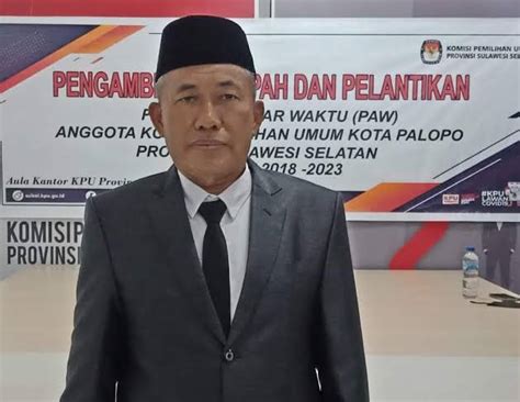 Efendi Samaila Desak Timsel Buka Nama Komisioner Kpu Palopo Yang Diduga