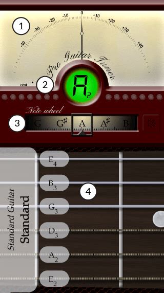 Guitar Tuner for iOS, iPhone & iPad App | ProGuitar