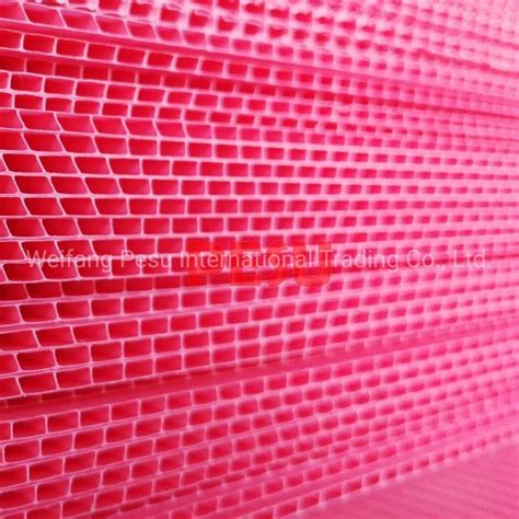 China Excellent Quality Pp Plastic Hollow Sheet For Floor Protection