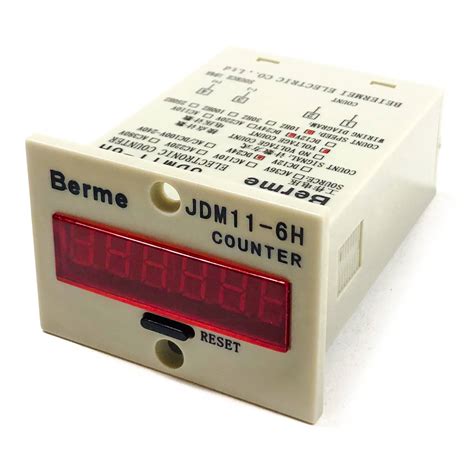 Jdm H Berme Digit Electronic Counter Vdc