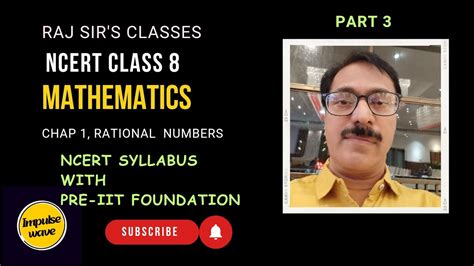 Rational Numbers Class 8 Part 3 Ncert Cbse Class Viii Maths Chapter