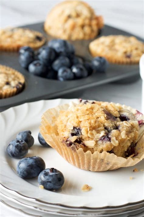 Easy Sourdough Blueberry Muffins Recipe With Discard Hostess At Heart