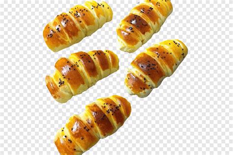 P O Croissant Rolo De Salsicha Rousong Pastelaria Dinamarquesa P O