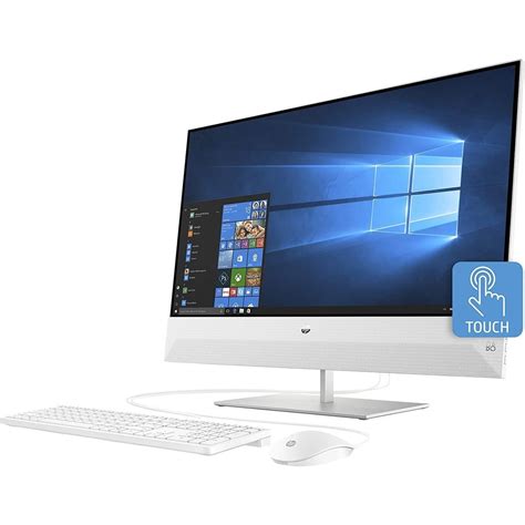 HP PAVILION RYZEN 5 AIO 23 5 FHD TOUCHSCREEN DESKTOP 16 GB 512 GB SSD