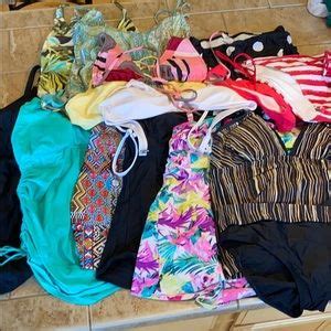 Swim High Waist Swimsuit Crossover Bandage Bikini Set F Poshmark