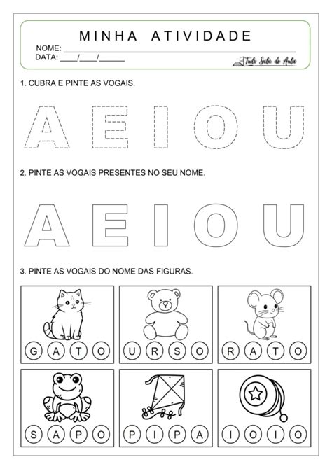 10 Atividades de Educação Infantil para 3 anos - Tudo Sala de Aula