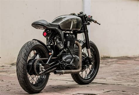 Royal Enfield Thunderbird 500 Cafe Racer By Rajputana Customs Rear