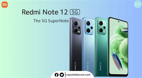 Redmi Note 12 5G Launching Soon In Nepal Price Specs