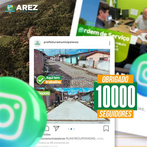 Agora Somos Mais De 10000 Seguidores Que Acompanham A Construção De Uma Nova História Em Arez