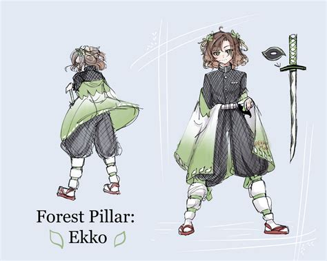 Demon Slayer Kimetsu No Yaiba Oc By Ekkomoutto On Deviantart