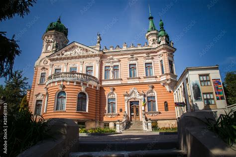 Lviv National Museum. Dunikovsky palace in Lviv , Ukraine Stock Photo | Adobe Stock