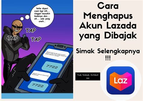 Cara Menghapus Akun Lazada Yang Dibajak Oleh Hacker