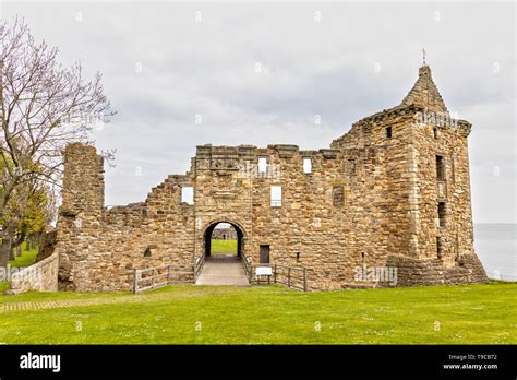 St Andrews Castle in St Andrews, Scotland Stock Photo - Alamy