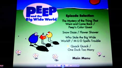 peep   big wide world seasons  adventure youtube