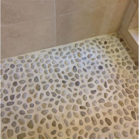 pebble tile shower floor grout - Quite A State Binnacle Image Library