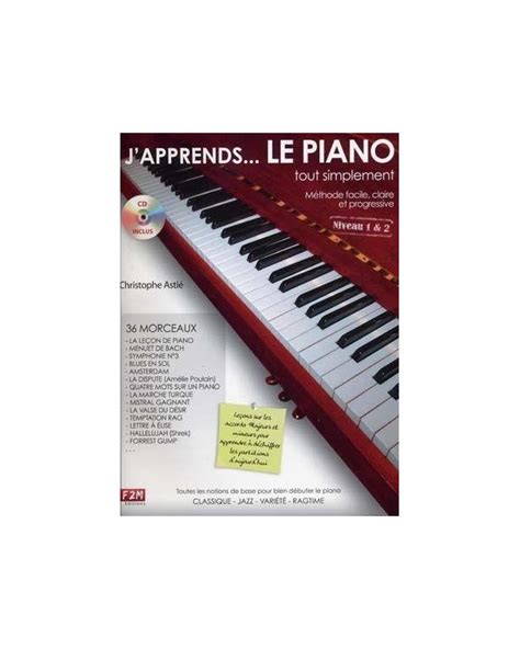 J Apprends Le Piano Tout Simplement Asti Cd