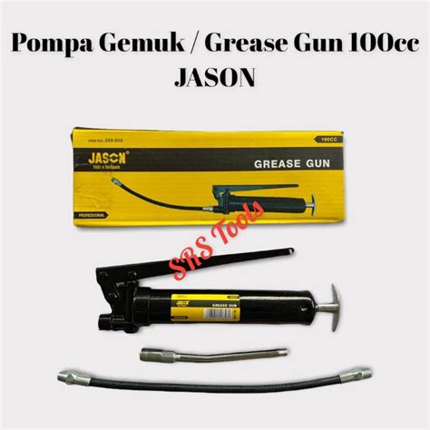 Jual Jason Pompa Gemuk Stempet Tangan Cc Hand Grease Gun