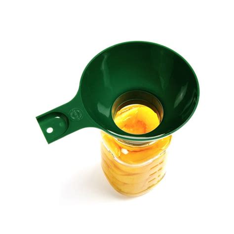 Wide Mouth Plastic Funnel Green