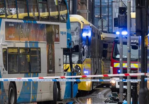 Tfgm Issues New Statement After Horror Bus And Tram Crash In Manchester