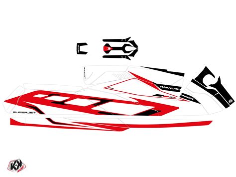 Kit D Co Jet Ski Flagship Yamaha Superjet Rouge Kutvek Kit Graphik