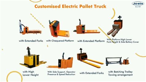 Josts Eje Electric Pallet Truck At Rs Powered Pallet Truck