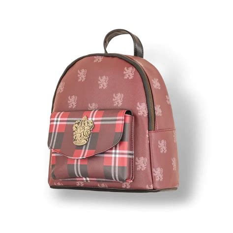 Harry Potter Gryffindor Mini Plaid Backpack Nerdup