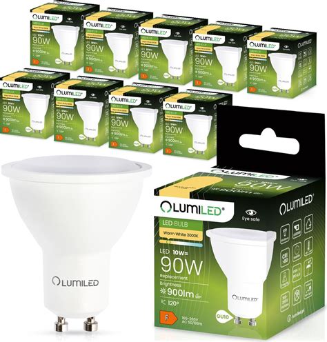 LUMILED GU10 LED 10W 900 lumenů 3000K teplá Kaufland cz