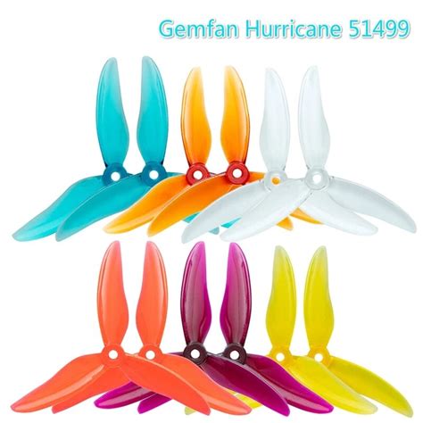 Gemfan H Lice Hurricane 51499 5 1x4 99x3 De 3 Palas Voor Rc Fpv Racing