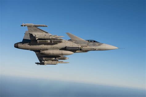 Saab Receives Order For Swedish Gripen C D Fighters Options Definition