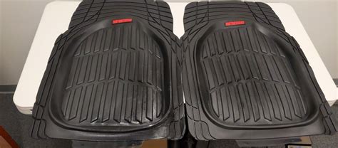 Motor Trend MT 923 BK FlexTough Contour Liners Floor Mats 826942054693